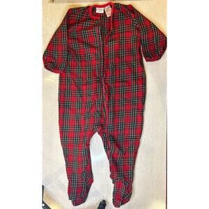 Toddler's Plaid Pajama One-Piece - Talbots Kids  - 24mo